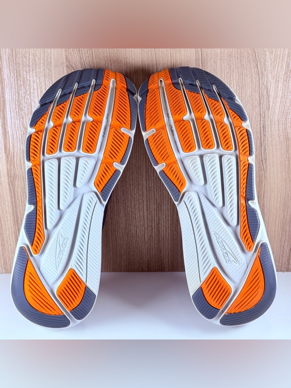 Altra Via Olympus 2 Blue Orange Running Shoes ALOA85NA445 Men’s Size 14 - Picture 7 of 9
